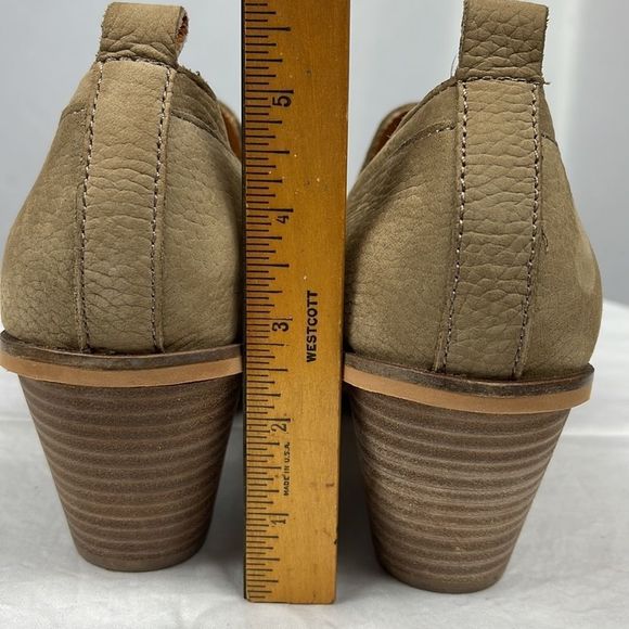 Lucky Brand Vennia Dune Ankle Booties Boots Chunky Cowboy Heel Size 10 - Picture 10 of 14